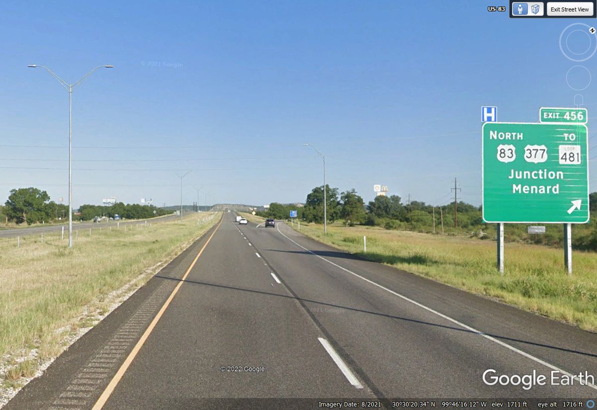 West in Texas Hill Country & Interstate 10